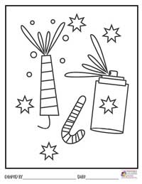 Happy Birthday Coloring Pages 19 - Colored By