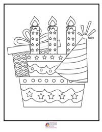 Happy Birthday Coloring Pages 1B
