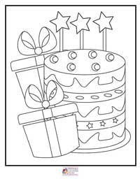 Happy Birthday Coloring Pages 7B