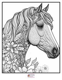 Horses Coloring Pages 8B