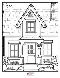 House Coloring Pages 14B