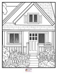 House Coloring Pages 17B