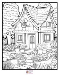 House Coloring Pages 19B