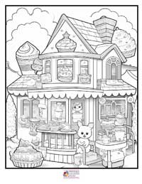 House Coloring Pages 6B
