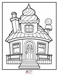 House Coloring Pages 7B