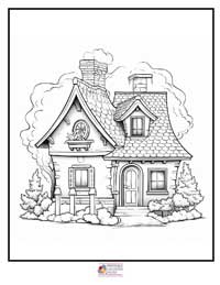 House Coloring Pages 8B