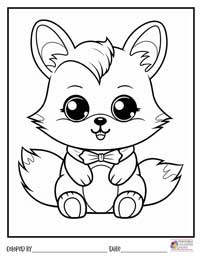 Kawaii Coloring Pages 19 - Colored By