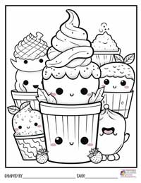 Kawaii Coloring Pages 2 - Colored By