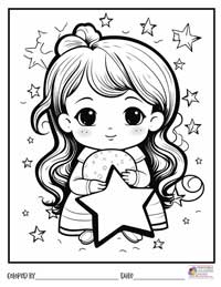 Kawaii Coloring Pages 20 - Colored By