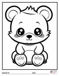 Kawaii Coloring Pages 4 - Colored By