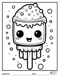 Kawaii Coloring Pages 5 - Colored By