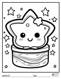 Kawaii Coloring Pages 6 - Colored By