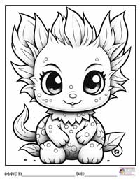 Kawaii Coloring Pages 8 - Colored By