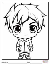 Kawaii Coloring Pages 9 - Colored By