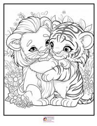 Lion Coloring Pages 15B
