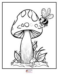 Mushrooms Coloring Pages 10B