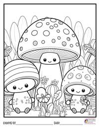 Mushrooms Coloring Pages 11 - Colored By