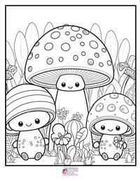 Mushrooms Coloring Pages 11B