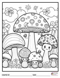Mushrooms Coloring Pages 13 - Colored By