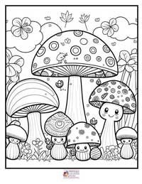 Mushrooms Coloring Pages 13B