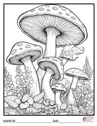 Mushrooms Coloring Pages 18 - Colored By