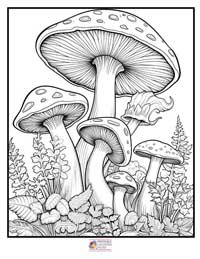 Mushrooms Coloring Pages 18B