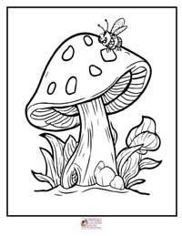 Mushrooms Coloring Pages 6B