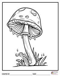 Mushrooms Coloring Pages 9 - Colored By
