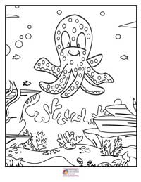 Ocean Coloring Pages 1B