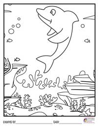 Ocean Coloring Pages 5 - Colored By