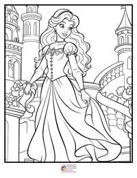 Princess Coloring Pages 11B