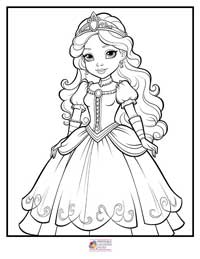 Princess Coloring Pages 13B