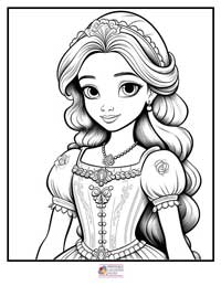 Princess Coloring Pages 10B