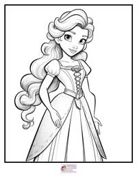 Princess Coloring Pages 17B