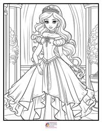 Princess Coloring Pages 18B