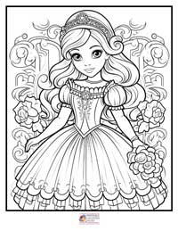 Princess Coloring Pages 10B