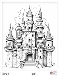 Princess Coloring Pages 4 - Colored By