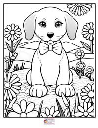 Puppy Coloring Pages 11B