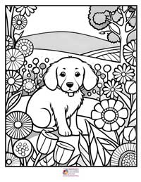 Puppy Coloring Pages 14B