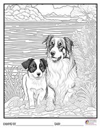 Puppy Coloring Pages 18 - Colored By
