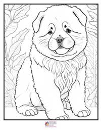 Puppy Coloring Pages 19B