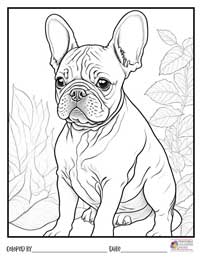 Puppy Coloring Pages 4 - Colored By