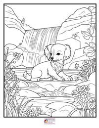 Puppy Coloring Pages 6B