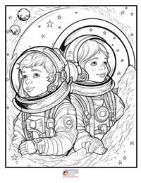 Space Coloring Pages 11B