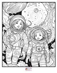 Space Coloring Pages 13B