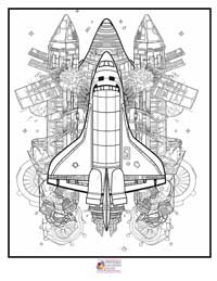 Space Coloring Pages 15B