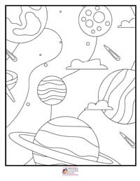 Space Coloring Pages 19B