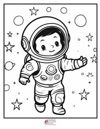 Space Coloring Pages 2B