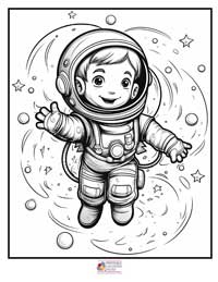 Space Coloring Pages 5B