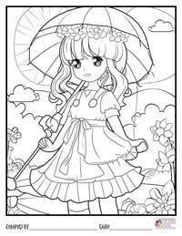 Spring Coloring Pages 14 - Colored By